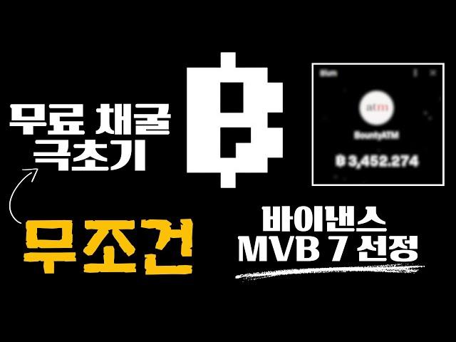 BLUM, 블럼 무료 채굴 , 바이낸스 MVB 7 선정 프로젝트