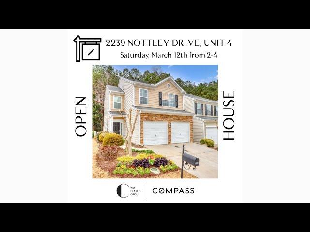 Just Listed! Townhome in Marietta!