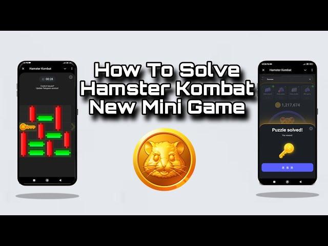 How to Solve Hamster Kombat Mini Game Puzzle | Hamster Kombat Mini Game Tutorial