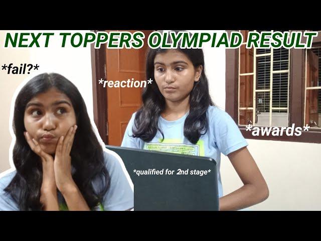 Revealing my Next Toppers Olympiad Result+ Reaction Video @NextToppers23 | Ritu's Vibe