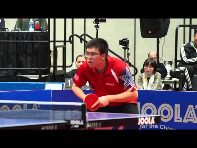 Jeff Lin Huang, Men's Singles Finals, US National Table Tennis Championships