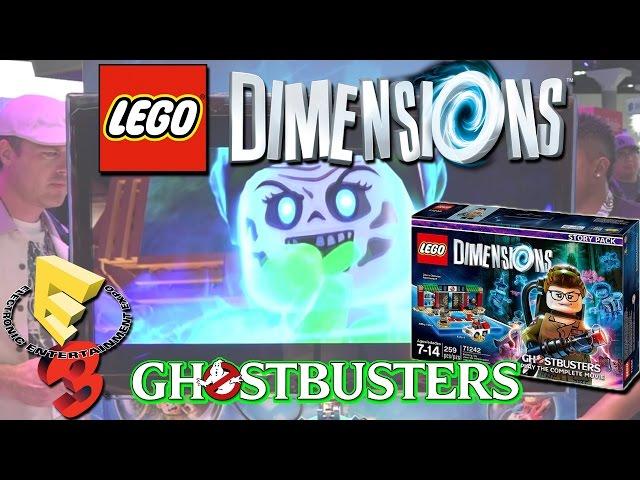 LEGO Dimensions - Ghostbusters Story Pack with Jojopetv - E3 2016