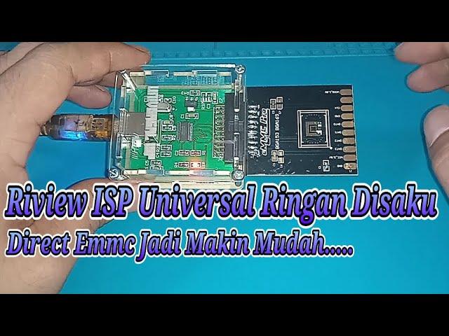 Riview Isp Universal Khusus Pemula Suport ( EME UMT Haydra & Tool Geratis ) For Direct EMMC