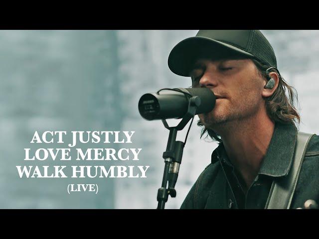 Pat Barrett - Act Justly, Love Mercy, Walk Humbly (Official Live Video)