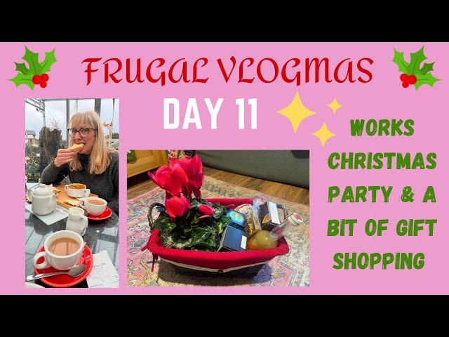 Frugal Vlogmas 11: a festive little shopping trip