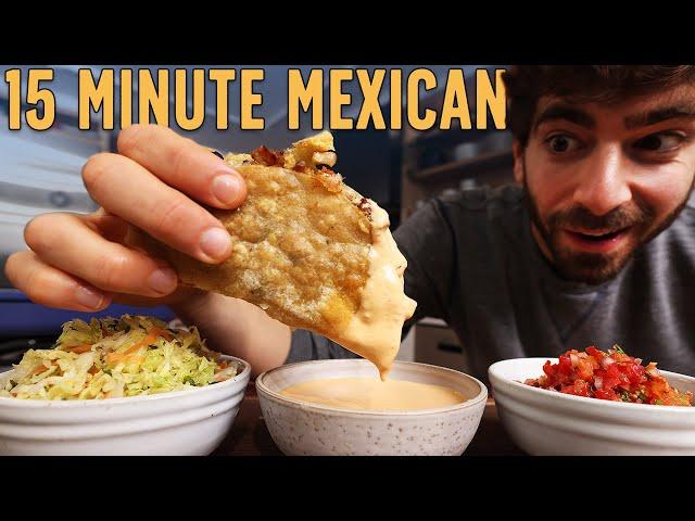 3 Unbelievable Mexican Meals Under 15 Minutes