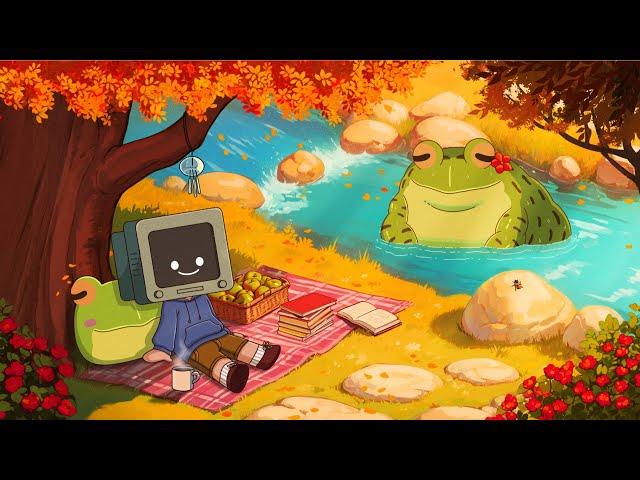 chill fall lofi  calm your anxiety, relaxing music [chill lo-fi hip hop beats]