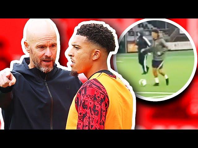 What Really Happened Between Jadon Sancho And Erik Ten Hag