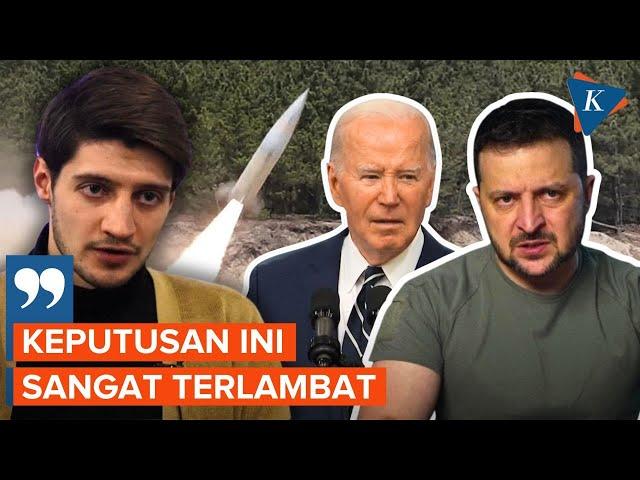 Pengamat: Keputusan AS Izinkan Ukraina Gunakan Rudal Jarak Jauh Terlambat