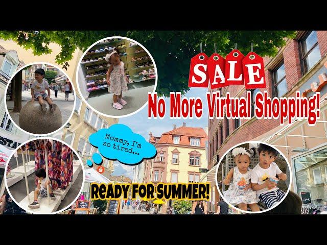 No More Virtual Shopping for Thirdy and Alli | Ready for Summer