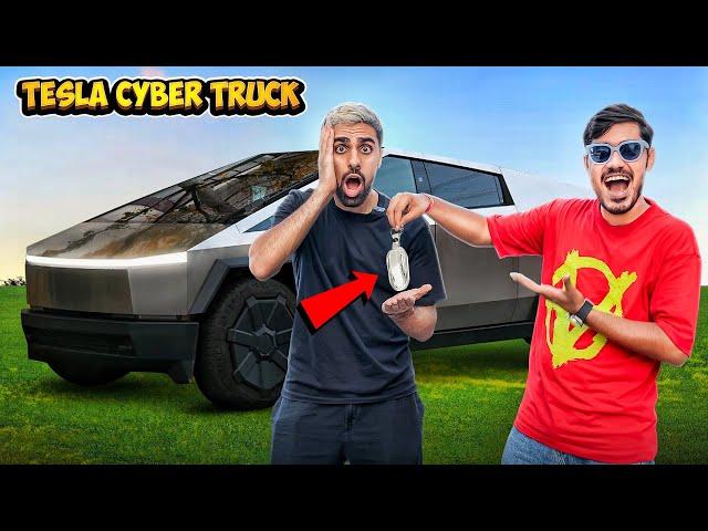 Gifting Mo Vlogs a Tesla Cyber Truck | टेस्ला साइबर ट्रक ने धूम मचा दी | Most Powerful SUV Ever