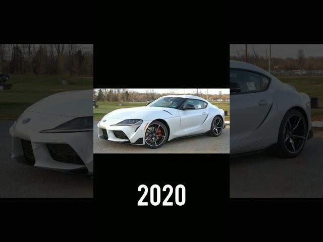 Evolution of toyota Supra car (1980-2023) #shortvideo #viral #shots