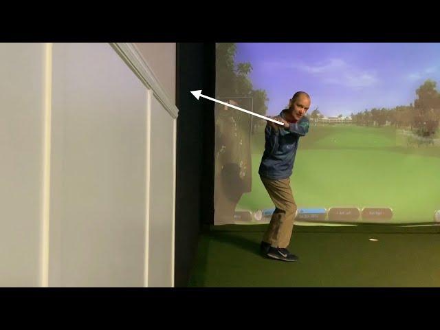 "Flatten Your Downswing" ("get the wall behind you", series video #4)