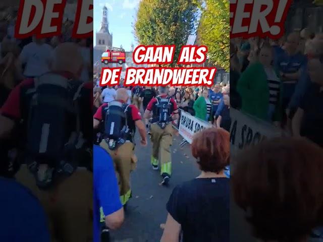 DE BRANDWEER RUKT UIT in Etten-Leur tijdens 5 km prestatieloop! Dit keer zónder brandweerwagen!🫡