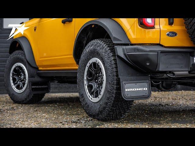 Gatorback CN Mud Flaps for 2021-Current Ford Bronco - Installation