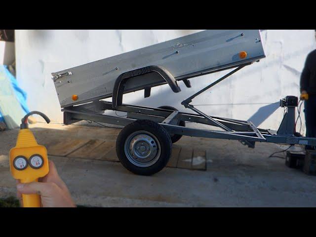 How to Build a Dump Trailer Without Hydraulics