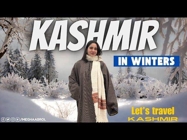 Sonmarg Tourist Place ️| Kashmir in winters | Megha Abrol Vlogs