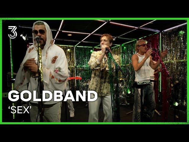 Goldband met heet live-debuut van ‘Sex’ | 3FM Live Box | NPO 3FM