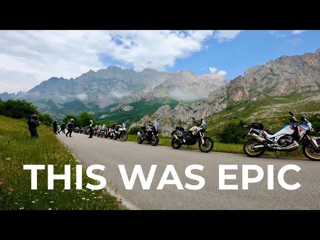 An epic ride in the Picos mountains