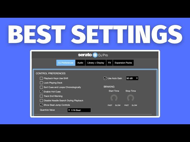 The Top Serato DJ Pro Settings That Im Using in 2024