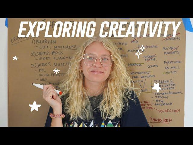  i'm scared to make real art | exploring creativity ep. 4 