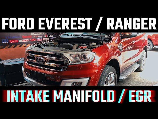 Ford Everest Intake Manifold & EGR Removal DIY | Ranger | T6 | T7 | TDCi | 2.2 | 3.2