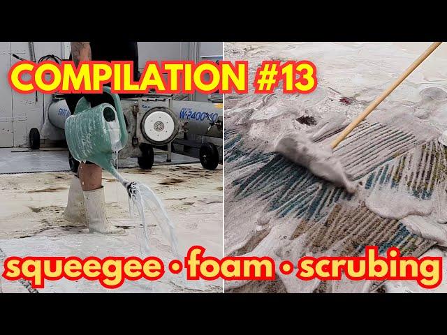 Compilation of the best moments #13 | squeegee, foam & scrubing