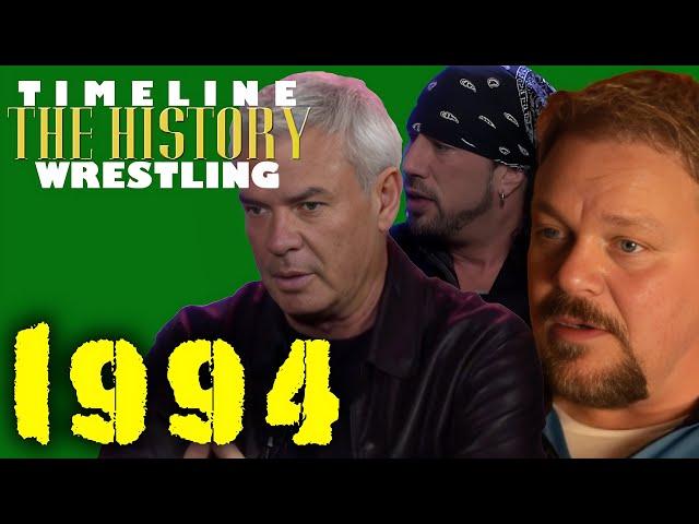 Timeline WRESTLING | 1994 | Eric Bischoff (WCW), Sean Waltman (WWF), Shane Douglas (ECW)