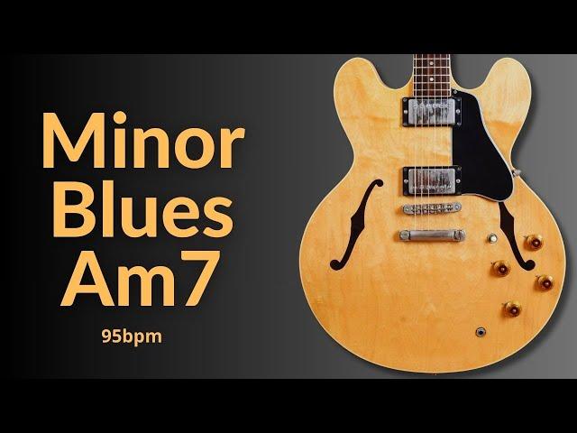 Groovy Guitar Backing Track (Blues A Minor)