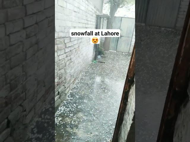 Snowfall at Lahore #snow #snowfall #viral #shorts #lahore #shortsfeed #youtubeshorts #love #dream