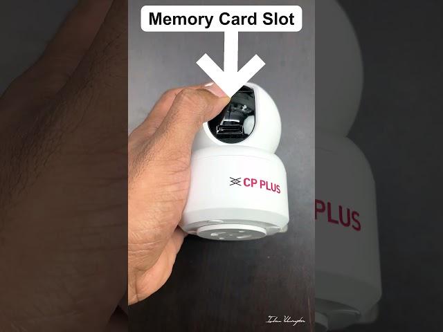 Memory card slot of  CP PLUS 2MP CP-E25A | #indianvelociraptor  #INDIANVELOCIRAPTOR