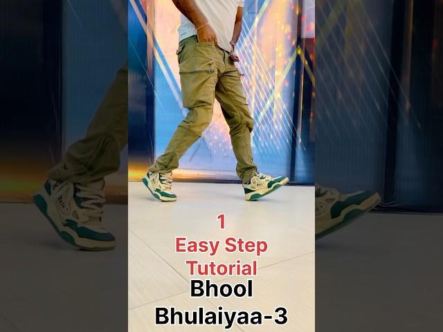 Dance step Tutorial | Bhool bhulaiyaa-3 | #shorts #dance #steps #tutorial