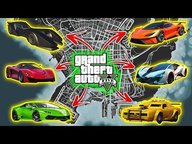 GTA 5 - All New Story Mode Rare Cars Locations 2024 (PS5, PS4, XBOX & PC)