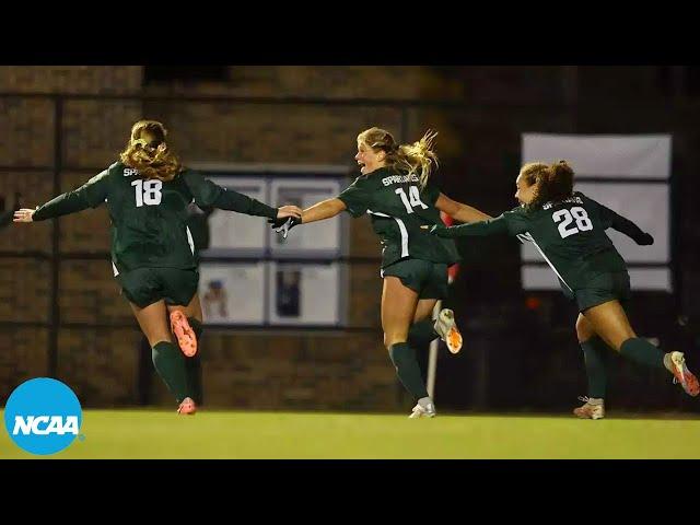 Michigan State vs. Texas: 2024 NCAA DI women's soccer second round highlights