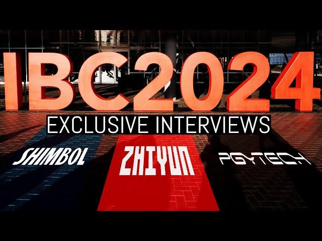 IBC 2024 Exclusive: ZHIYUN, SHIMBOL and PGYTECH – In-Depth Insights:  Products, Developments & More