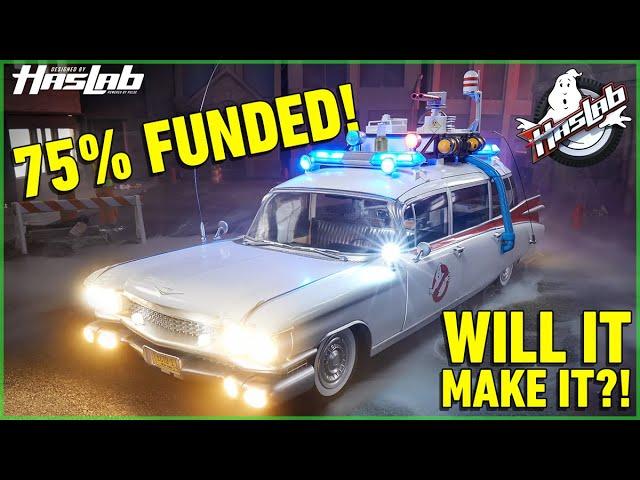 Ghostbusters Ectomobile HasLab crosses 75% funding | WILL IT GET BACKED?!