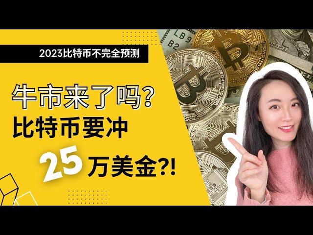 2023比特币价格会冲25万美金吗？丨比特币不完全价格预测