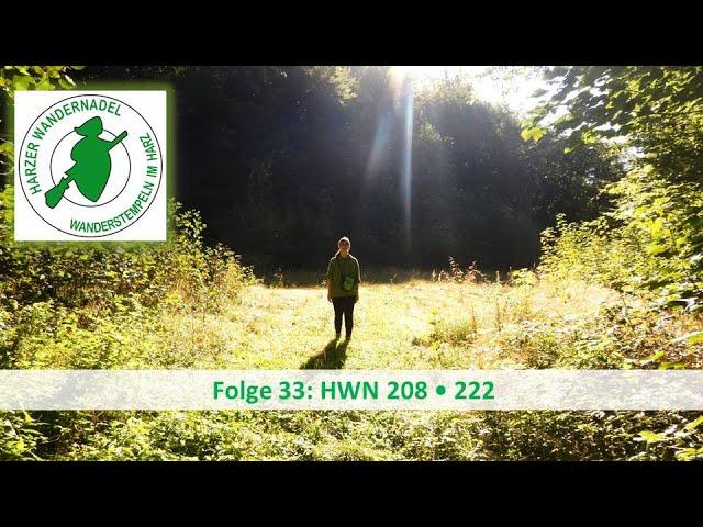 Stempel sammeln im Harz Folge 33: HWN 208 • 222