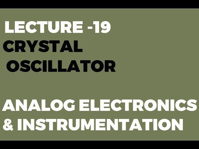 Crystal Oscillator