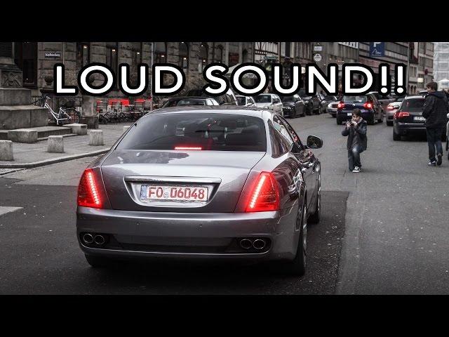 Maserati Quattroporte S - GODLY V8 Sound!