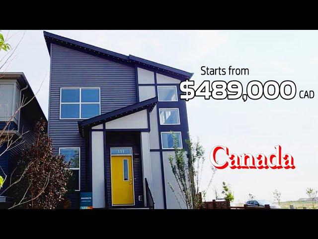 New Single Family Home / Show Home Built By Morrison Homes In Livingston Calgary, Alberta, Canada