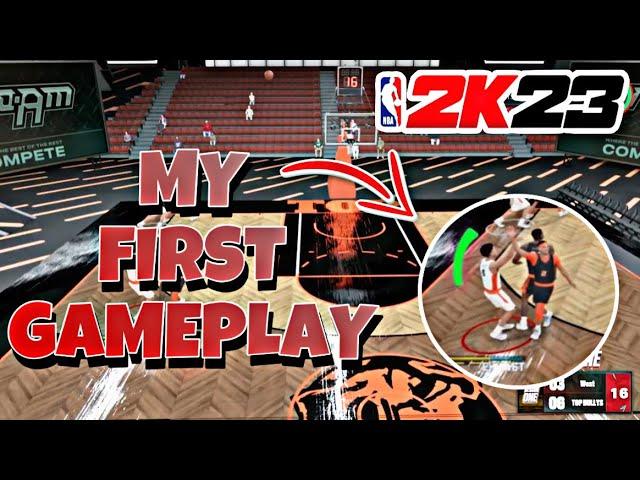 NBA2K23 MY FIRST 3v3 GAMEPLAY!! YOU WONT BELIEVE WHAT HAPPENS