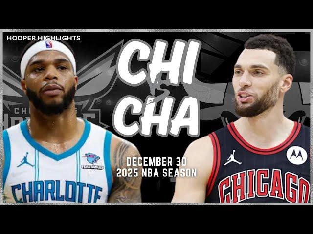 Chicago Bulls vs Charlotte Hornets Full Game Highlights | Dec 30 | 2025 NBA Season