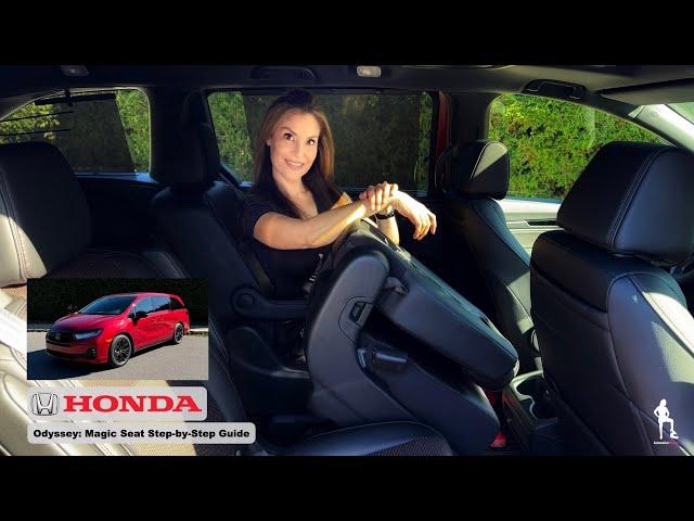 How to Remove & Reinstall Honda Odyssey Magic Seats: Tutorial