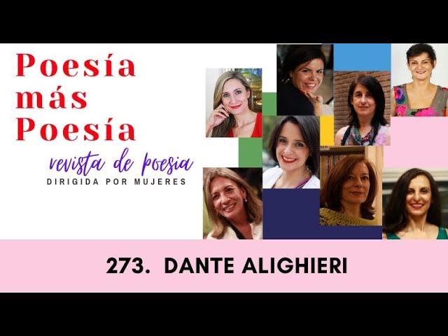 273 POESÍAS MÁS POESÍA: DANTE ALIGHIERI