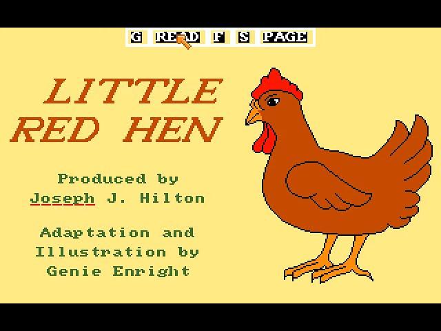 Amiga 500 Longplay [384] Robot Readers: Little Red Hen (US)