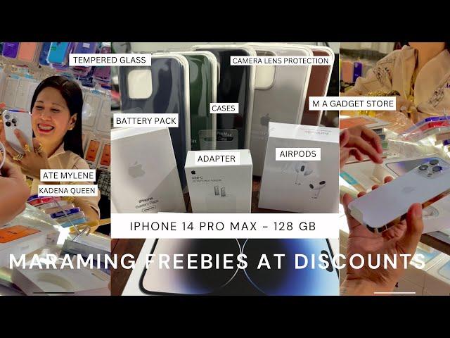 MURANG BILIHAN NG IPHONE SA GREENHILLS | LEGIT | MARAMING FREEBIES | DINADAYO |