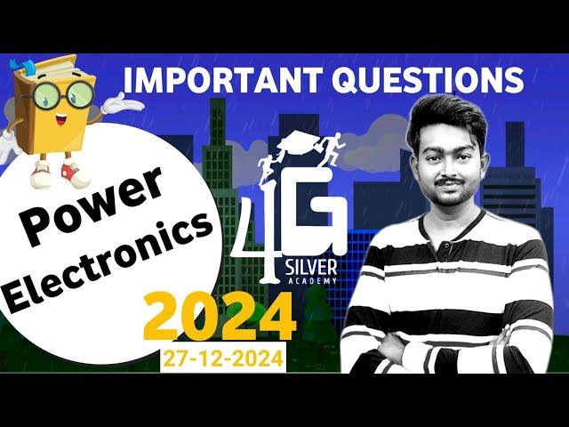 Power Electronics Important Questions in Tamil | EC3591 Important Questions | 27-12-2024 AU Exam