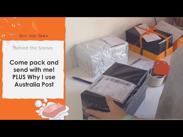 Come pack and send with me PLUS how I use Australia Post to save time and money