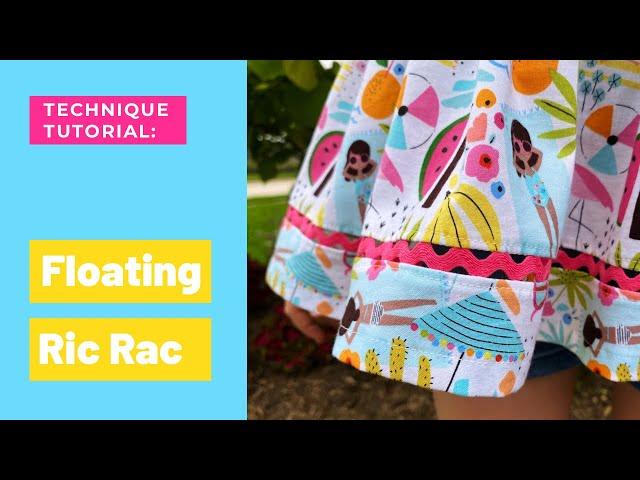 Floating Ric Rac Tutorial